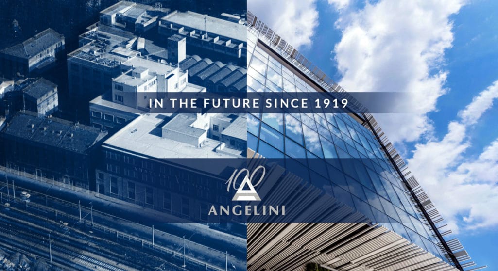 Το 2019 σηματοδοτεί την πρώτη εκατονταετία του Ομίλου Angelini παγκοσμίως και για την περίσταση η εταιρεία δημιούργησε ένα ειδικό λογότυπο