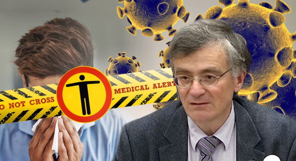 Συνολικά 103 νέα κρούσματα του νέου ιού (κορωνοϊός) ανακοίνωσε ο λοιμωξιολόγος και επικεφαλής της επιτροπής του υπουργείου Υγείας, Σωτήρης Τσιόδρας