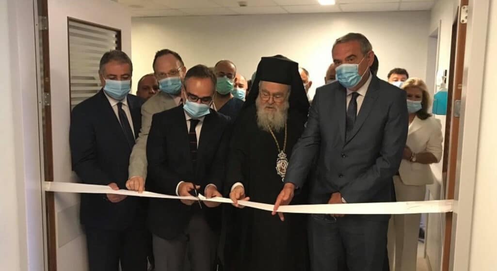 Παρουσία του Υφυπουργού Υγείας Βασίλη Κοντοζαμάνη έγιναν σήμερα τα εγκαίνια της Μονάδας Εντατικής Θεραπείας του Γενικού Νοσοκομείου Ζακύνθου.