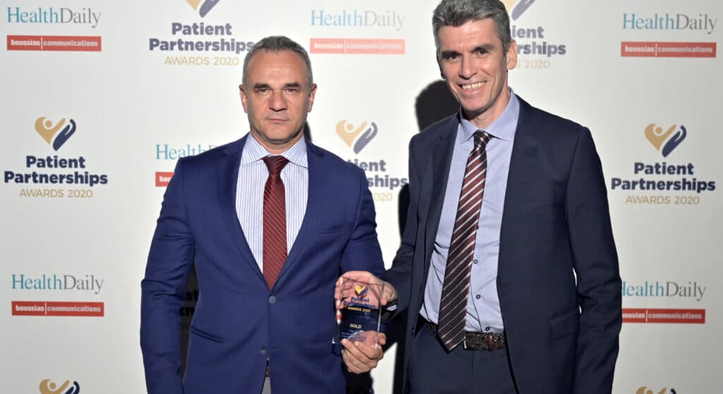 Η Pfizer Hellas διακρίθηκε στο πλαίσιο του νέου θεσμού “Patient Partnerships Awards 2020” για την έμπρακτη συνεισφορά της στην εθνική προσπάθεια για την αντιμετώπιση της πανδημίας της νόσου COVID-19 και την προστασία των πολιτών της χώρας.