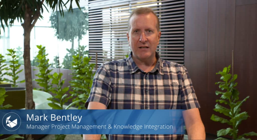 Mark Bentley, Manager Project Management & Knowledge Integration της PMI