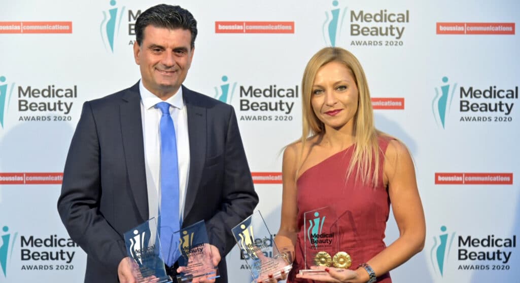 Τέσσερις σημαντικές διακρίσεις κατέκτησε η Allergan Aesthetics, μία εταιρεία της AbbVie, την Τετάρτη 30 Σεπτεμβρίου στην απονομή των βραβείων Medical Beauty Awards 2020 - - Γιάννης Μπεσσής