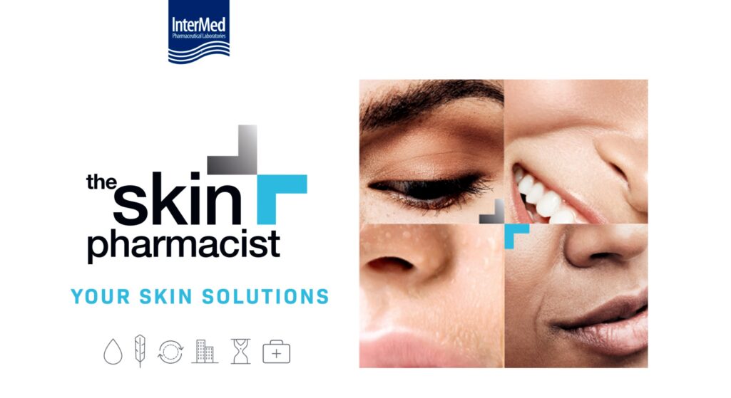 Αξιόπιστες λύσεις για την υγεία και την ομορφιά του δέρματος υπόσχεται η νέα σειρά προϊόντων The Skin Pharmacist που ανέπτυξαν τα φαρμακευτικά εργαστήρια της InterMed, με την υπογραφή της καινοτόμου τεχνολογίας ΙnterTech*.