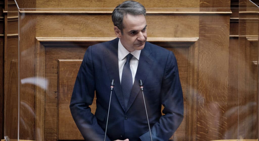Από το βήμα της ολομέλειας της Βουλής ο πρωθυπουργός Κυριάκος Μητσοτάκης μίλησε στη συζήτηση για το νομοσχέδιο για την Παιδεία.