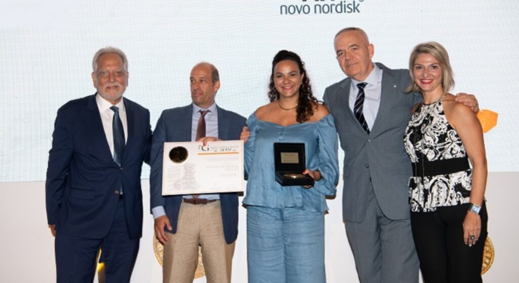 Για την Εβδομαδιαία Ενέσιμη Θεραπεία για το σακχαρώδη διαβήτη βραβεύτηκε η Novo Nordisk Hellas στην 5η τελετή απονομής βραβείων της διεθνούς κύρους διοργάνωσης «Prix Galien Greece» στο Ζάππειο Μέγαρο. 